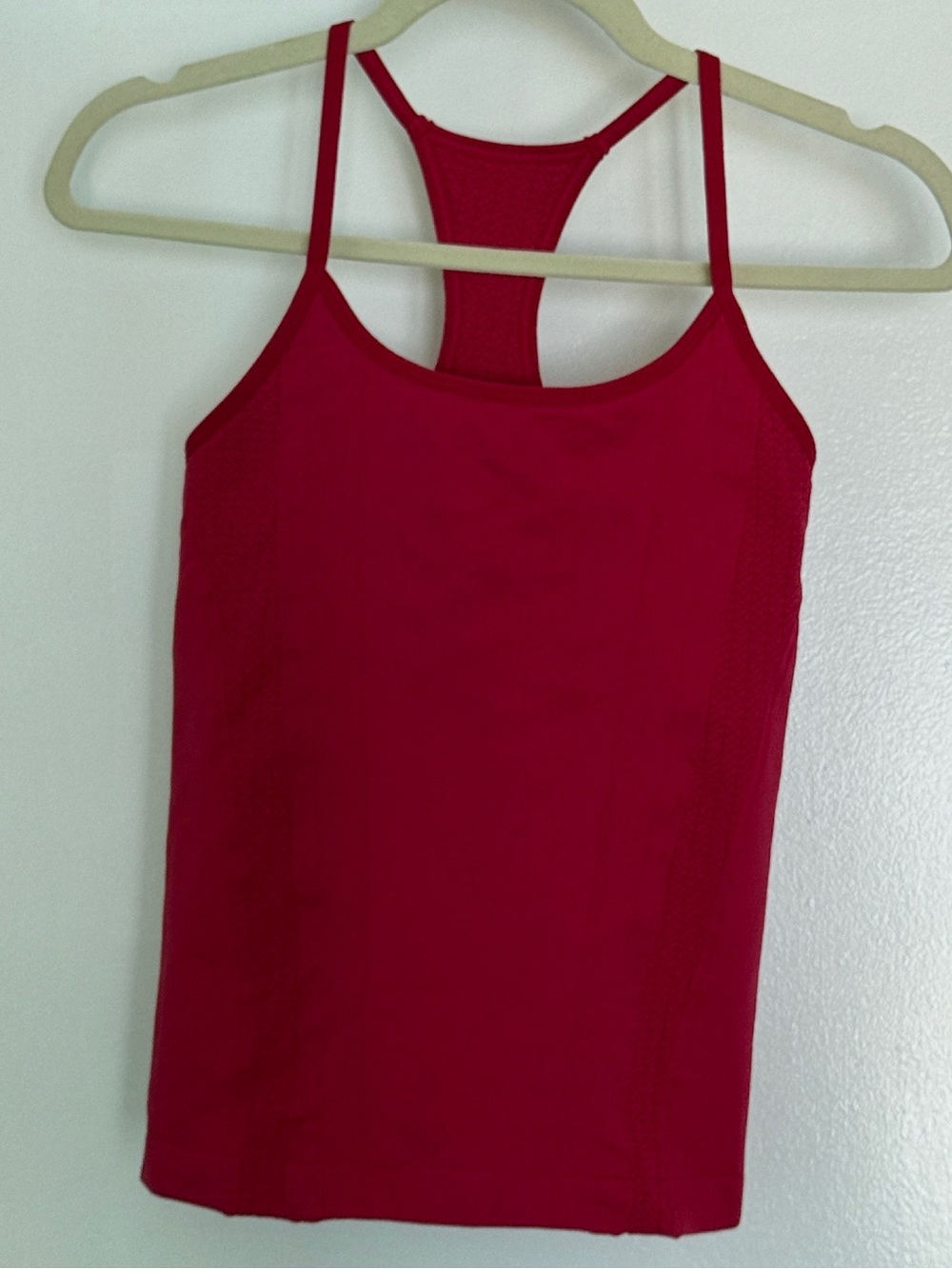 NUX Red Racerback Tank Top
